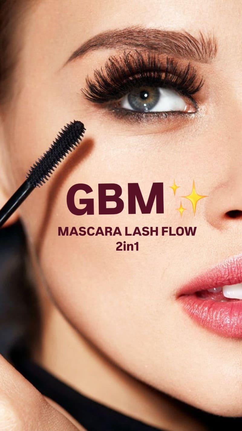 GBM MASCARA LASH FLOW 2in1